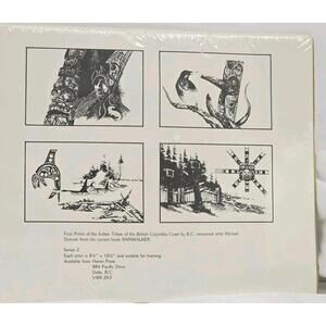 Aboriginal First Nations Art Prints Canadian Artist Michael Duncan Signed Sealed